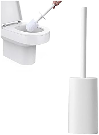 Duga ručka toaletna četkica - kompaktna toaletna četka i set držača, mekana četkica za toalete četke za toalete četke
