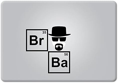 Breaking Bad Heisenberg BR BA za MacBook Laptop Vinil naljepnica naljepnica