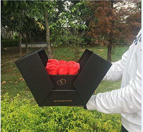 JDCMYK 2021 stigli poklon kutija cvijeća, može otvoriti dvije strane, ukras za svadbenu zabavu, favorizira darove za darovno pakiranje