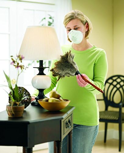 Maska za kućnu prašinu od 3 inča, pomaže u uklanjanju alergena, peruti kućnih ljubimaca i drugih bezopasnih čestica u zraku, 5 pakiranja