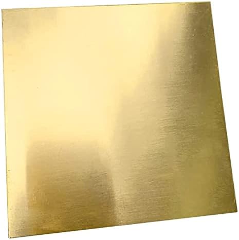Mjedena ploča bakreni lim Folija debljina mjedenog Lima 2 mm za obrt za obradu metala, različite specifikacije mjedena ploča ploča
