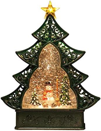 Gkmjki božićna snježna pahulja Kristalna lopta Music Box Birthdaj za djevojčice Music Box Dream Creative Tree Storm Lantern Dekoracija