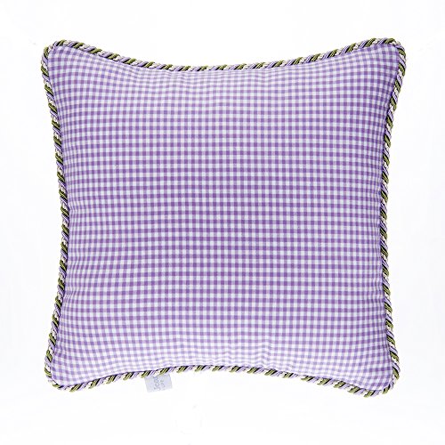 Glenna Jean Penelope Moire jastuk, lavanda/bijela
