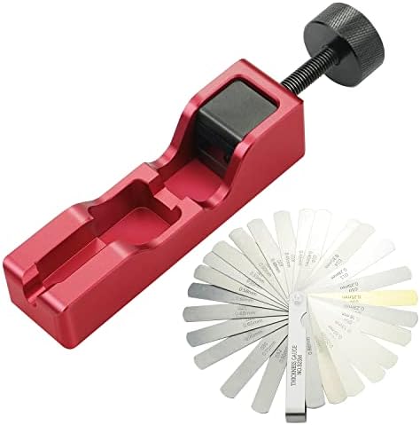 Kohuipu Universal Alat Spod Clup Gap s mjeračem za većinu 10 mm 12 mm 14 mm 16 mm svjećica, crvena