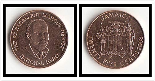 Jamajka 25 bodova Coin Year Slučajna kolekcija darova stranih kovanica