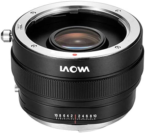 Objektiv Venus Laowa 12mm f/2.8 sa nula rezolucije za Canon EF, crna sa sonde Laowa Magic Shift objektiva za Canon Mount kamere Sony