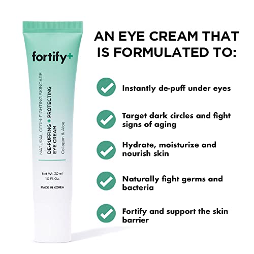 Učvršćivanje prirodne njege kože-krema za oči-ublažava natečenost + štiti / pomaže u zaštiti, hidrataciji i osvježavanju / čista ljepota