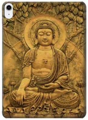 R2452 Buddha Bas Relief Art grafički tiskani tablet poklopac za iPad 10.9