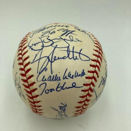 1992. Atlanta Braves NL Champs tim potpisao službeni bejzbol JSA CoA World Series - Autografirani bejzbol