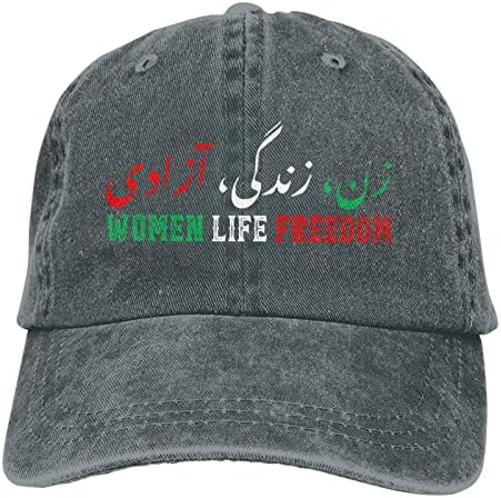 Ženski život Sloboda planinarski šeširi za muškarce Zan Zendegi Azadi Farsi Calligraphy Sportski šeširi za muškarce Podesive kapice