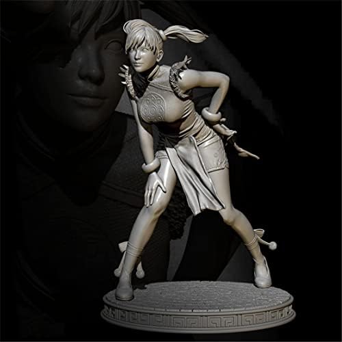 RISJC 1/24 Fantasy agent Model ženskog ratnika Minijaturni komplet, neobuzdani i neobojeni Skupština vojnika lijevanih lijekova/B562N