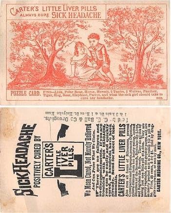 Stare trgovinske kartice razglednica, trgovačka karta