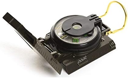 SDGH Multifunkcionalni kompas Sav metalni vojni vodootporni kompas visoke točnosti s razinom mjehurića za aktivnosti na otvorenom