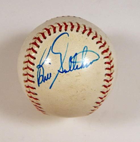 Bill Gullickson potpisao je bejzbol auto dp03872 - Autografirani bejzbols