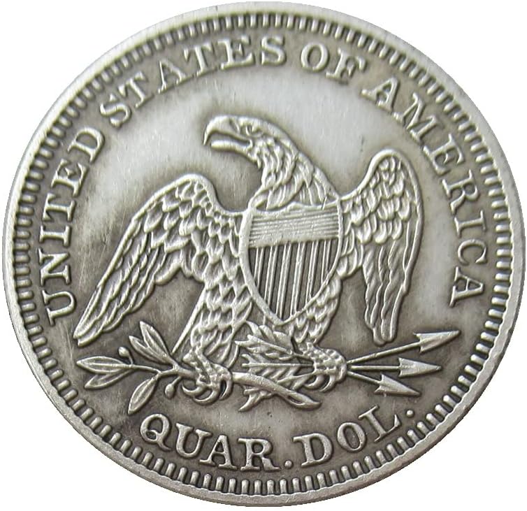 SAD 25 Cent Flag 1847 Srebrna replika Replika komemorativna kovanica