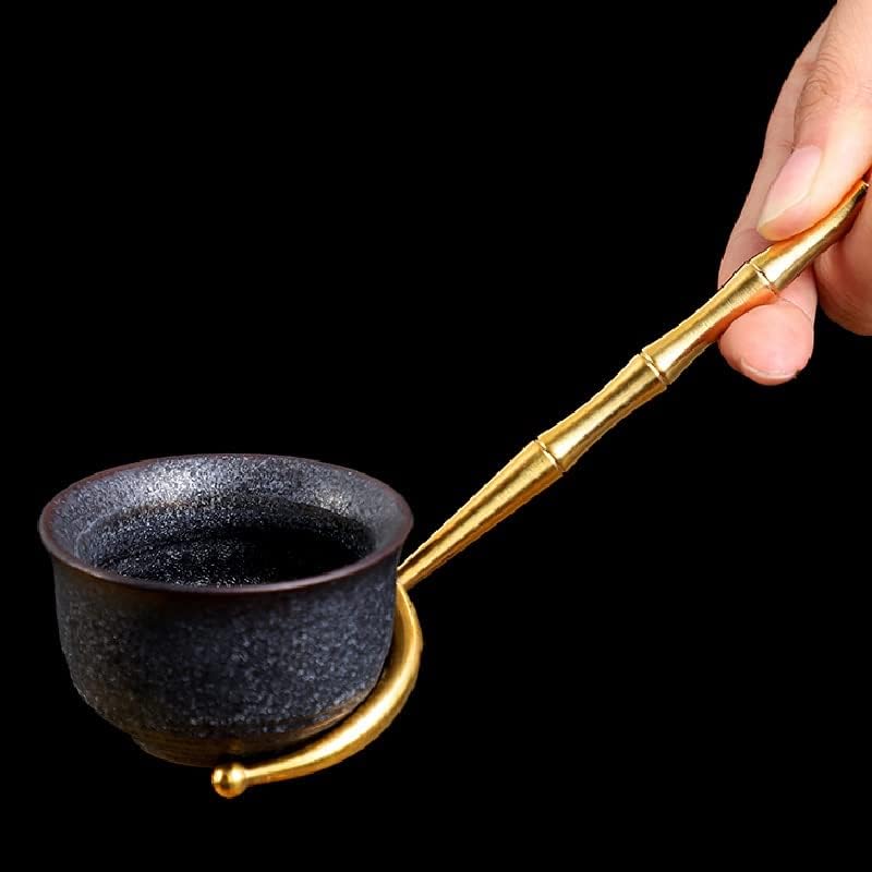 N/a mjedeni šest gentleman kungfu čaj za čaj set pribor japanska čajna ceremonija alati za izradu čaja čaj za pranje čajnog čajnika