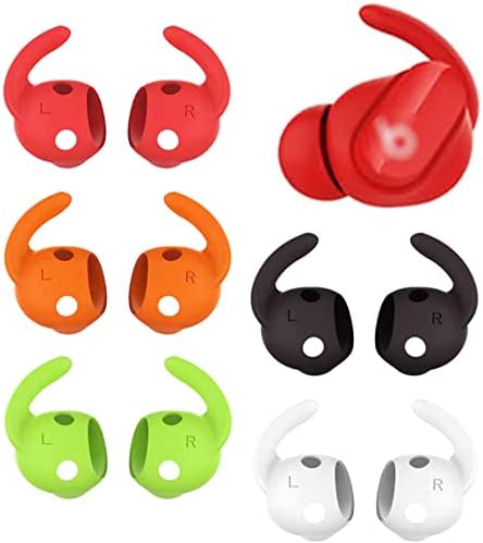 ALXCD Anti Slip za uho kuka kompatibilno s pupoljcima Studio, 5 parova protiv klizanja anti-izgubljenih ušnih ušiju Sportske kuke za