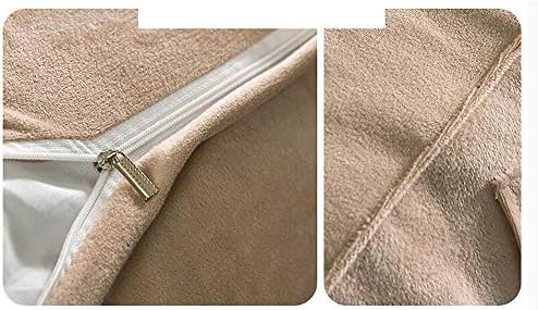CCLZ plišani jastuk za jastuk za jastuk za jastuk od princeze, jastučni jastuk za čitanje jastuka Pocket Dizajn Veliki jastuk za kauč-krevet-khaki