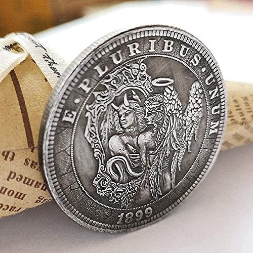 Izazov kovanica Velika Britanija Victoria 1 Penny 1844 Crveni bakarni kopija kopija za kopiranje kolekcija kolekcija kolekcija