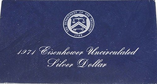 1971. S Eisenhower Ike Dollar 40% srebro dolazi u originalnom američkom ment pakiranju dolar UNS MINT