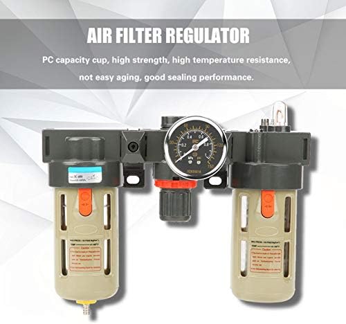 Regulator tlaka zraka, jednostavan za upotrebu regulatora filtra zraka, stabilne performanse visoke čvrstoće za tvornički filter