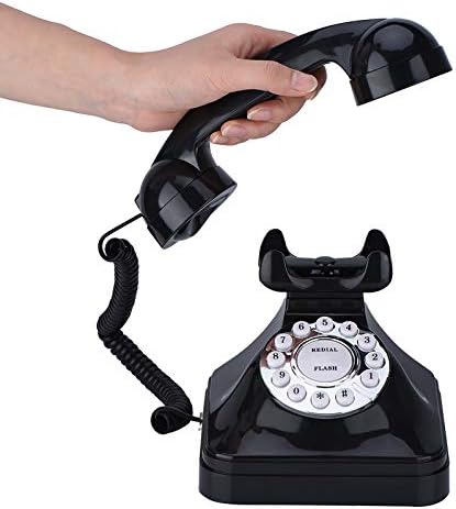 Vintage telefon, WX- 3011 Vintage Europskog stila rezidencijalni telefon retro žičana fiksni telefon hd nazovite ro tary biranje telefona