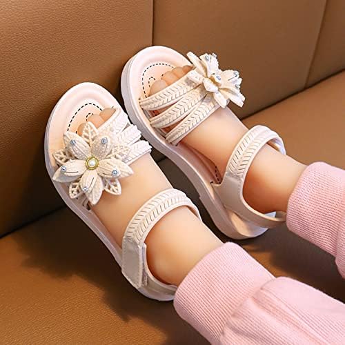 Dječje cipele Djevojke sandale Ljeto Nova mekana potplata ne -klizanja udobna modna princeza cipela s modnim sandalama luka