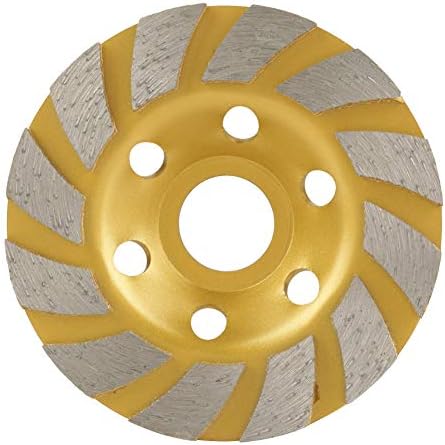 RESTOKKI 6 rupa dijamantni segment segment za brušenje kotača, betonski brušenje dijamantni kotači kotača kotača kotača za poliranje