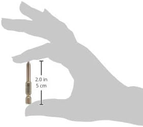 PB Swiss Alati 1/4 Precisionbit za električne alate s nanokotiranjem za Philips vijke, veličina 1