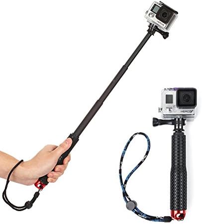 Walway 19 '' Vodootporni podvodni ručni stisak podesivi selfie štap Monopod Pol za GoPro Hero 6/5/5 Session/ 4 Session/ 4/3+/ 3/2/1,