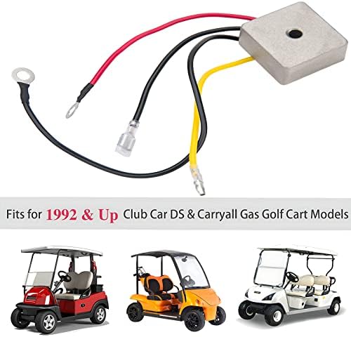 2 Pack Club Club Regulator za napon ispravljača za 1992-2007 DS Carryall Gas Golf kolica zamjenjuje 1015777 102710101 1027101-01 102711201