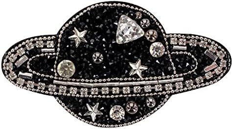 Rhinestones Space Earth Airplane Craft Star Punk perla značka za šešir majica ukras za šivanje th702-1