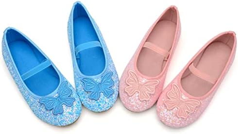 Dječje cipele ravne cipele kristalne svjetlucave cipele s mašnom plesne cipele za djevojčice čizme za novorođenčad