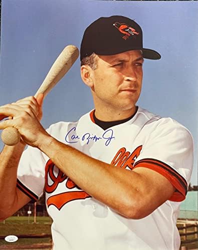Cal Ripken jr Autographed 16x20 Baseball Photo - Autographd MLB fotografije