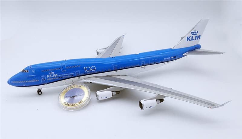 INFIGHT 200 KLM za Boeing 747-400 PH-BFT sa stajalištima i kolekcionarima Coin Limited Edition 1/200 Unaprijed izgrađeni model zrakoplova