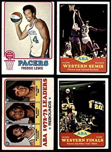 1973-74 Topps Indiana Pacers Gotovo kompletan tim Set Indiana Pacers VG Pacers