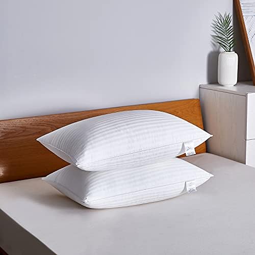Jastuci za krevet za spavanje za spavanje 2 pakiranja s luksuznom kvalitetom hotela, super plišani 3D punjenje vlakana, gornji poklopac
