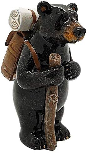 Pacifički darovni pribor za životinje svijet crni medvjed planinarska smola figurica domaćeg dekora