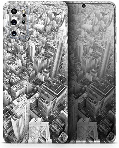 Dizajn Skinz zračni gradski pejzaž crno -bijela zaštitna zaštitna vinilna naljepnica omota kože Kompatibilno sa Samsung Galaxy S20