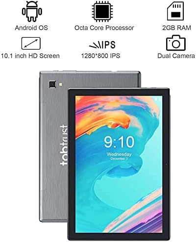 Android tablet 10 inča, WiFi tableti PC s 13MP dvostrukim kamerama, Octa Core Procesor 5G telefonskog tableta, 32 GB Storage, 1280*800
