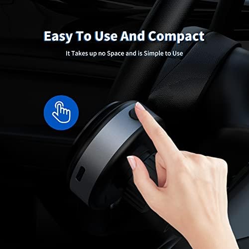 Držač telefona Innoelec za nosač automobila, vakuum adsorpcija bežičnog punjača automobila montaža telefona, držač mobitela za sve