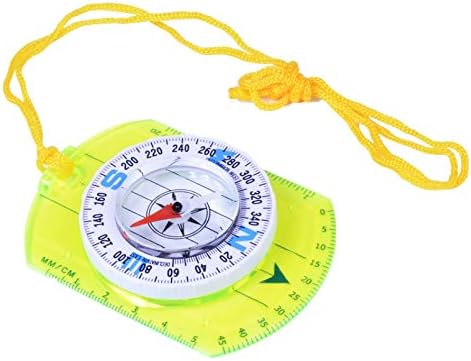XJJZS Vanjska multifunkcionalna ljestvica karte, kompas, kompas, geološki kompas, student s vrpcom