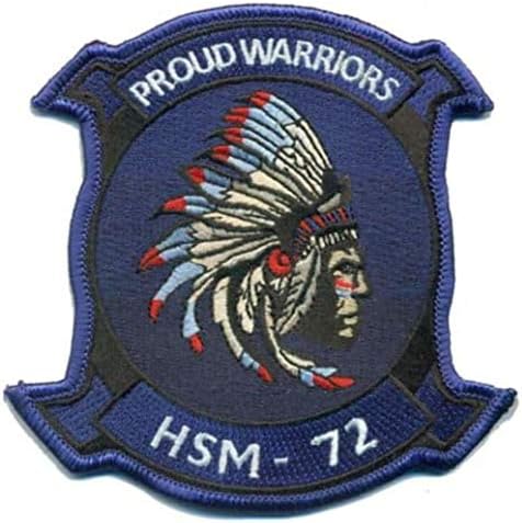 HSM-72 Ponosni ratnici Big Chief flastera eskadrile-plastična podrška
