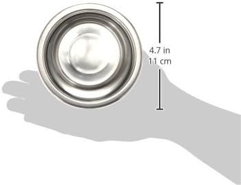 Zdjele za hranjenje od nehrđajućeg čelika od 1/2 Pinte