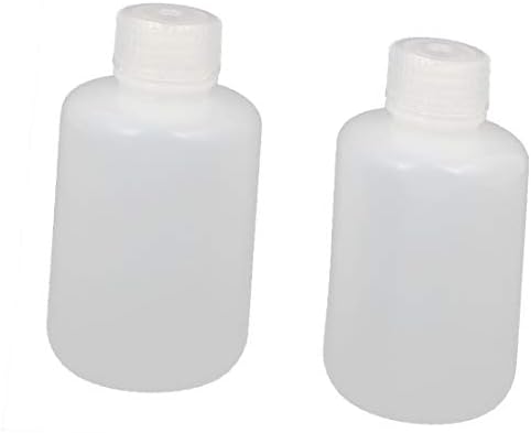 X-DREE 5PCS 150ML plastična okrugla laboratorijska boca uzorak boca za zgušnjavanje boca bijela (5pcs 150 ml reagente da laboratorio