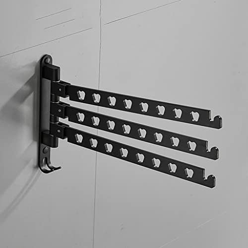 Aluminijska vješalica za odjeću be okretna sklopiva vješalica za odjeću sušilica za odjeću za balkon zidna vješalica za odjeću