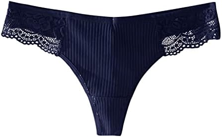 Seksi Valentinovo THONGS Žene nestašne plitke čipke s niskim strukom T-back Untewear Comfy Tanges Upoznaje bikini tange