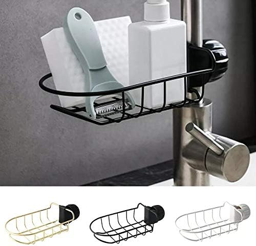 Kuhinjski sudoper od nehrđajućeg čelika viseći stalak za pohranu Organizator viseća košara za odlaganje umivaonik poklopac držač spužve