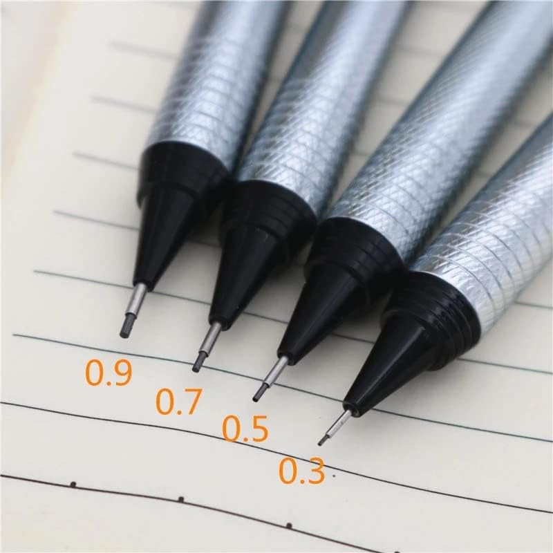 FKSDHDG MEHONSKA PECIL 0,3 0,5 0,5 0,7 0,7 mm Profesionalni dizajn crteža Slikanje automatske olovke