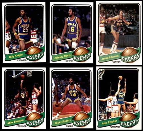 1979-80 Topps Indiana Pacers Team Set Indiana Pacers Ex/MT+ Pacers